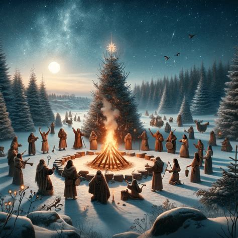 Ancient pagan yule celebrations